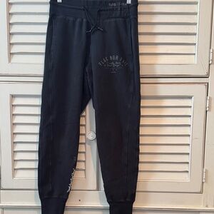 Flag Nor Fail Black Joggers